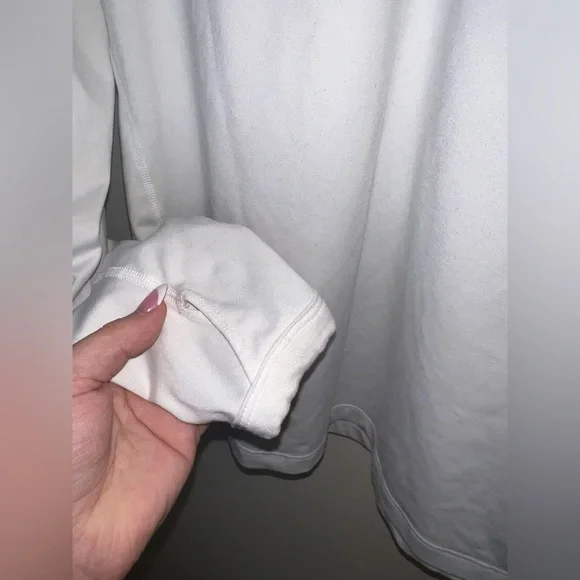 Nike Dri-FIT Michigan State Spartans Quarter Zip Pullover White M - Picture 5 of 11